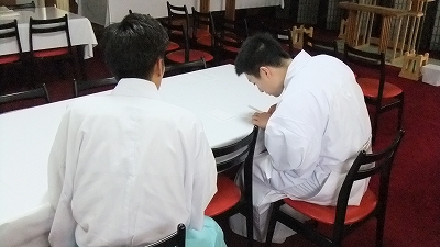 紙垂（しで）折り体験