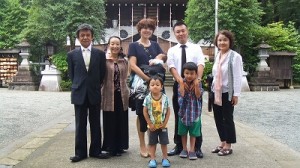 初宮参り　おめでとうございます