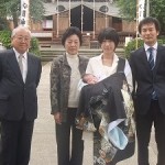 初宮参り　（４日）　おめでとうございます