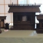 長らくおまつりされた神棚