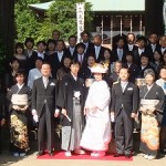 神前結婚式　おめでとうございます