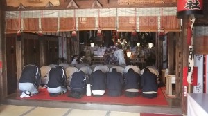 高校球児の必勝祈願