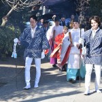 ３回目（午後３時）　参進の様子