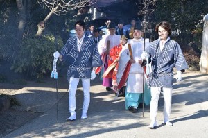 ３回目（午後３時）　参進の様子