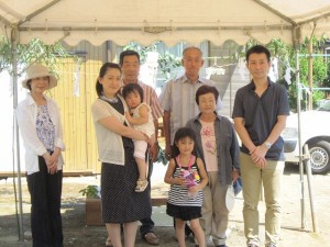 地鎮祭　おめでとうございます