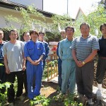 井戸埋清祓後に