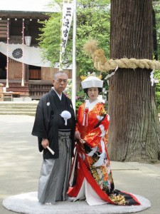 結婚式を挙げられたお２人