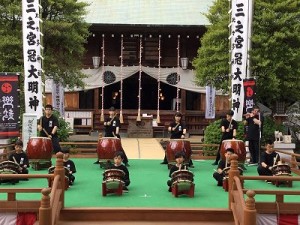 「創作太鼓グループ楽鼓」演奏