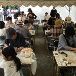 「まが玉づくりの会」まが玉づくり体験