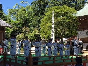 「少林寺拳法伊勢原道院」演武