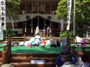 新入学児童健康祈願