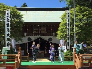 「花柳和舞踊研究所・和の会」日本舞踊