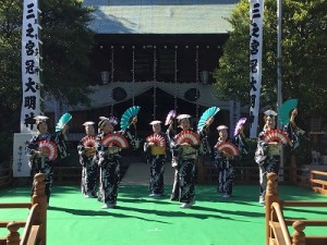 「光風会」舞踊と沖縄三線