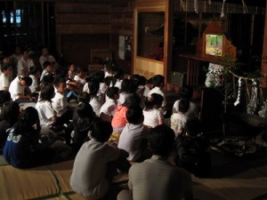 紙芝居「とこわかの森」