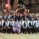 動座祭を修めて
