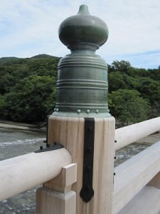 神宮　宇治橋の擬宝珠