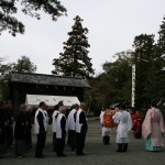 祭典に先立つ修祓（おはらい）の儀