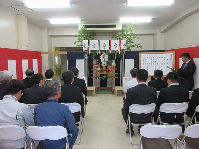 IMG_3357 解体工事安全祈願祭