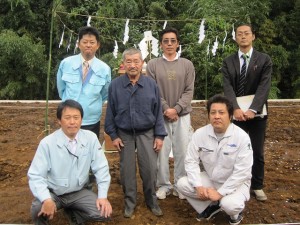 地鎮祭　おめでとうございます