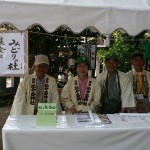 受付　ボランティアの皆さん