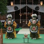 舞楽 「 納曽利 」