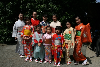 日本舞踊 （ 和の会の出演者 ）
