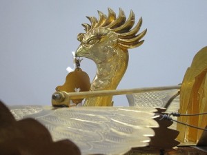 大神輿の鳳凰（ほうおう）