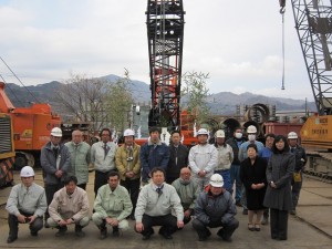 作業に携わる皆さん