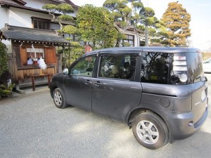 祓所（はらえど）での自動車清祓