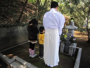 お墓参り