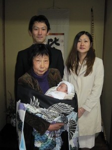 初宮参り　おめでとうございます