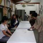 「茶道愛好会」お茶席