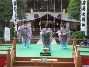 宮司舞　朝日舞