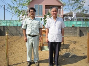 地鎮祭　おめでとうございます