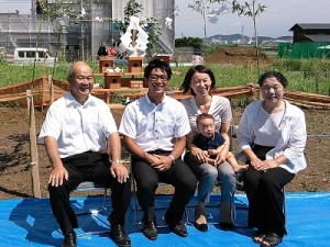 地鎮祭　おめでとうございます