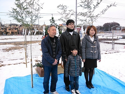 地鎮祭　おめでとうございます