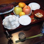 十三夜のお供え