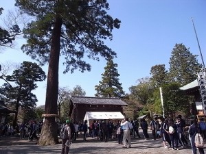 山王中学校１年生・郷土ウオーク