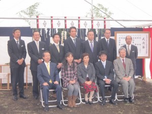 介護保健施設の地鎮祭　