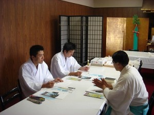 神社の歴史や由緒の説明　（平成１９年）