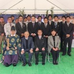 共同住宅地鎮祭　　おめでとうございます