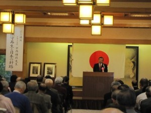 kouen 鎌倉・鶴岡八幡宮で行われた「建国記念の日奉祝式典」の講演会