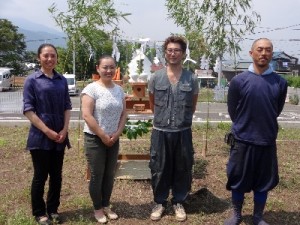 地鎮祭　おめでとうございます