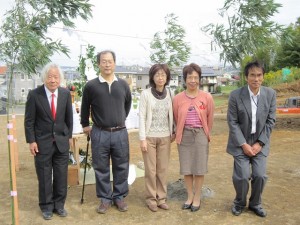 地鎮祭　おめでとうございます