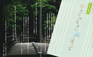 「 かたじけなさに涙こぼるる 」　神社本庁発行